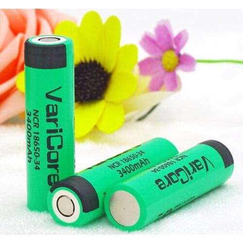 VariCore NCR18650 -34 100% New Original 3.7 v 3400 mAh Lthium Rechargeable battery NCR18650B industrial equipment used