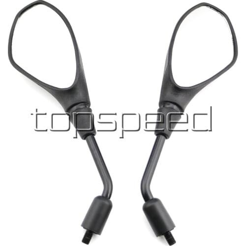 Motorcycle Rearview Mirrors For Aprilia Pegaso Factory/Strada/Trail 660 2008-2013 Black