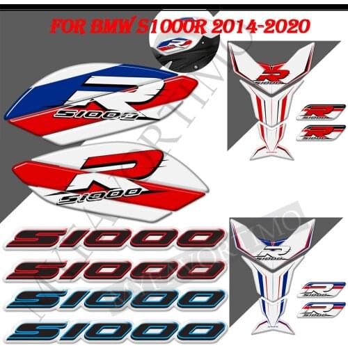 Tank Pad Decal Stickers For BMW S1000R S 1000 R Anti slip 2014 2015 2016 2017 2018 2019 2020 Side Gas Knee Protection Motorcycle