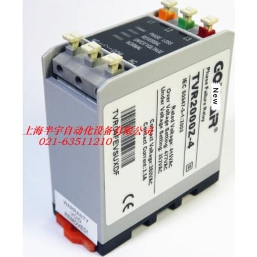 New original 415v three-phase power monitor over-voltage fault Phase sequence relay TVR2000Z-4