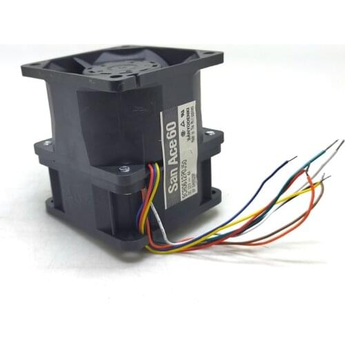 Free Shipping Supercharging Fan For Sanyo 6076 9CR0612P0J50 12V 4A server dual motor vehicle booster cooling fan