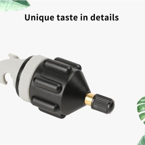 Durable Air Valve Adaptor Wear-Resistant Rowing Boat Air Valve Adaptor Nylon Kayak Inflatable Pump Adapter For SUP Board
