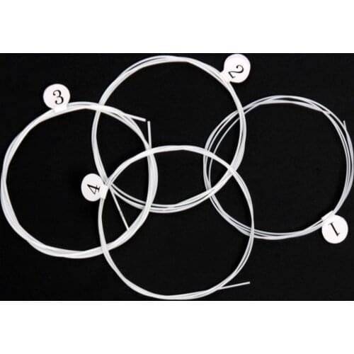 Clear Nylon Ukulele String Hawaii Guitar 4 Strings For Soprano Concert Tenor