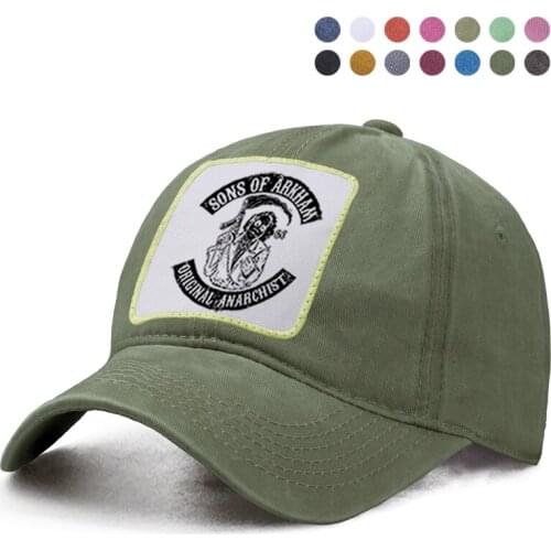 Sons Of Arkham - Original Anarchist Baseball Cap Woman Man Visor Hat Dad Trucker Solid Snapback Hats Casquette Low Profile Caps