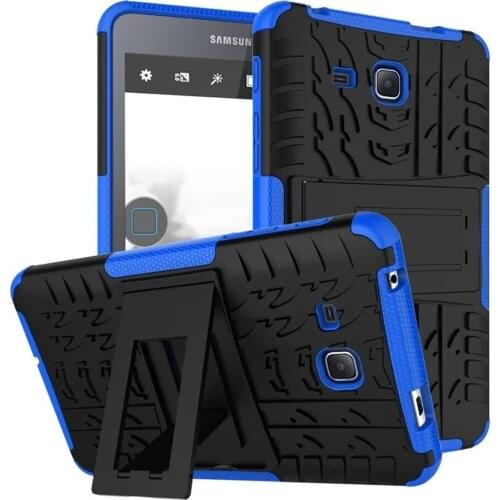 Heavy Duty Cases For Samsung Galaxy Tab A 7.0 T280 T285 8.0 P200 P205 Stand Protective ShockProof Cover 50Pcs/Lot