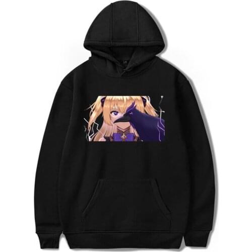 Genshin Impact Hu Tao Hoodie Aesthetic Kawaii Printed Harajuku Clothing Casual Streetwear Women Oversized Top Fashion Sweatshirt
