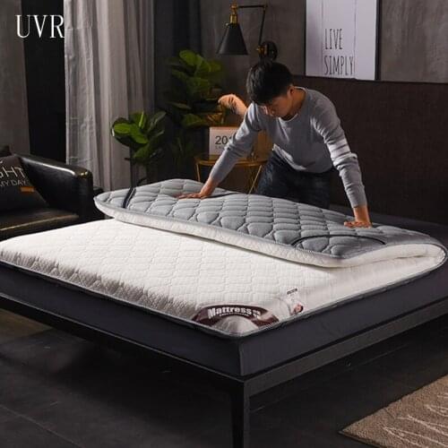 UVR Knitted Cotton Breathable Mattress Bedroom Tatami Collapsible Dormitory Mattress Single Bed Double Bed Full Size Help Sleep