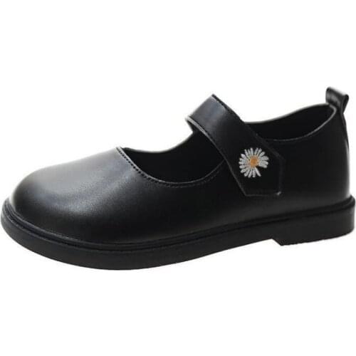 Spring Autumn Lolita Shoes Buckle Mary Janes Shoes Patent Leather Shallow Woman Flats Girls Shoes