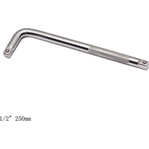 1/2" 250mm Drive Socket Extension Bar High-quality Bent Rod Hand Tool