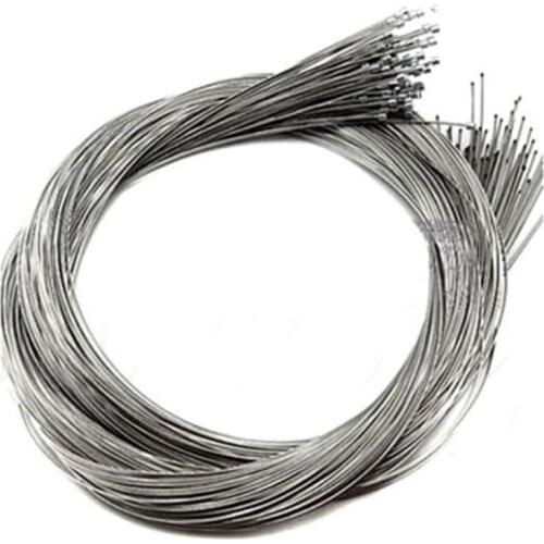10Pcs Bicycle Brake Line 1.75M Road Bike Bicycle Brake Inner Wire Cable Line Galvanized Steel Wire Bike Cycling Accessories