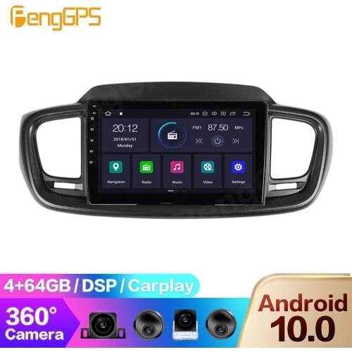 360 Camera for Kia Sorento 2015+ Android Radio Multimedia Headunit Car DVD Player Touchscreen GPS Navigation Mirror Link Carplay