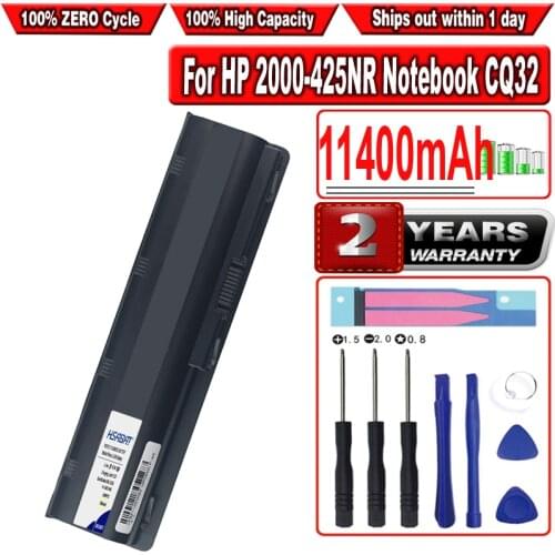 HSABAT 11400mAh MU06 593553-001 Battery for HP 2000-425NR Notebook CQ32 CQ42 CQ56 CQ62 CQ72 G32 G42 G56 G62 DM4 G72 CQ43 MU09