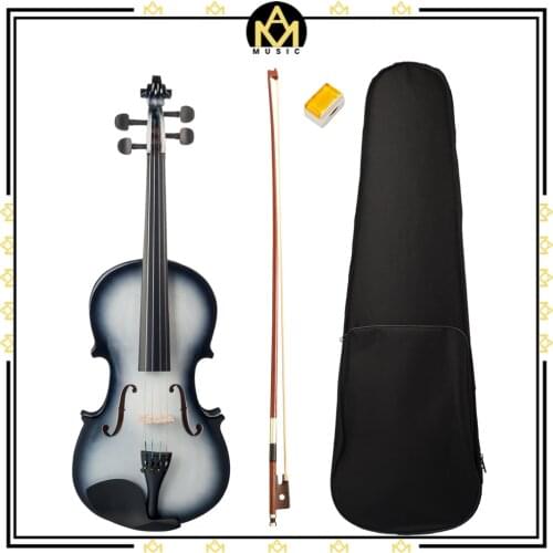 Acoustic Violin 4/4 Violin Full Size For Students Beginners Bow + Case + Rosin Violin SET New