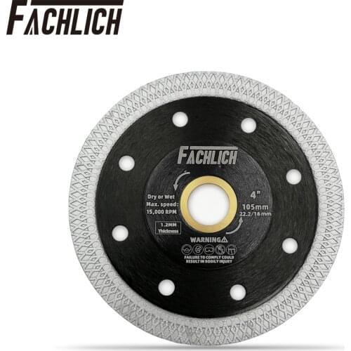 FACHLICH 1pc Dia 4"-12" X Mesh Turbo Diamond Tile Wheel Saw Blade Cutting Disc Marble Ceramic for Porcelain
