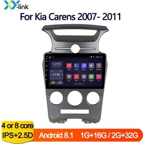 Android 9.0 Car Radio For kia Carens 2007 2008 2009 2010 2011 GPS navigation Multimedia Player Stereo Head Unit audio autooardio