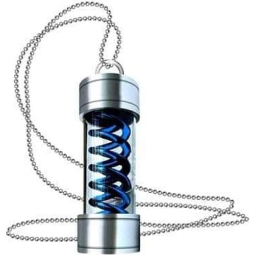 Biohazard Resident T-Virus Tube Model Necklace Pendant Keychain Cosplay Prop