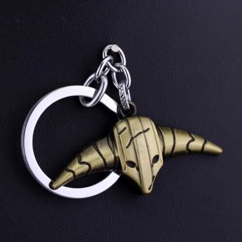 Dota Goat Claw Logo Keychain Handmade Accessories Key Ring Men Women Car Key Holder chaveiro