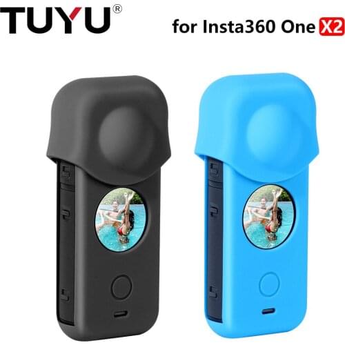 One X2 Camera Cover and Lens Cover ONE X2 Silicone Case Protective Cover For Insta360 One X2 Sports Action Camera Accessories