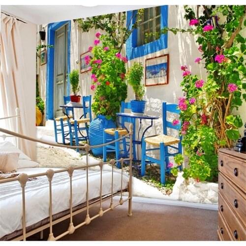 Beibehang Custom 3D photo wallpaper for walls 3 d architecture mural wall paper background theme Hotel Cafe Bar mural painting