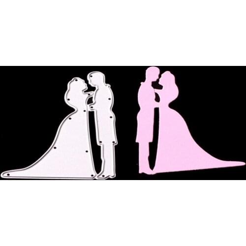 Lovers Metal Cutting Dies for scrapbooking Stencils for Craft Paper DIY Scrapbook new dies Cut Template