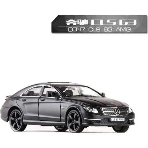 1:36 RMZ City Classical High Simulation Model Toy Car Diecasts Metal BenzCls63 Alloy Bus Model Excellent Toys For Children Gifts