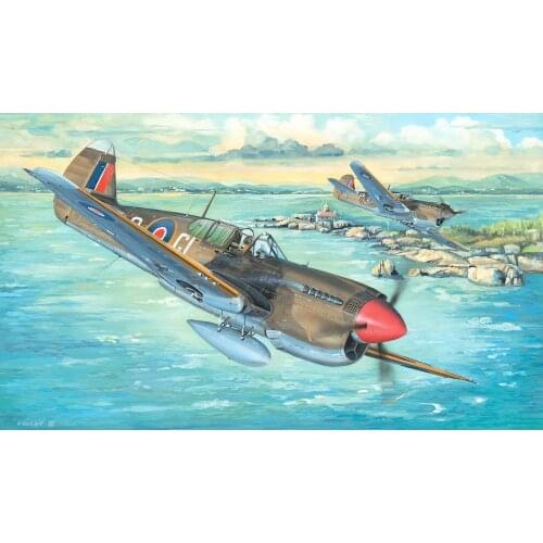Trumpeter 02211 1/32 P-40m War Hawk - Scale Model Kit