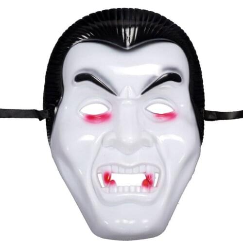 Vampire full face mask Halloween props skeleton Dracula masquerade mask I'm afraid mask