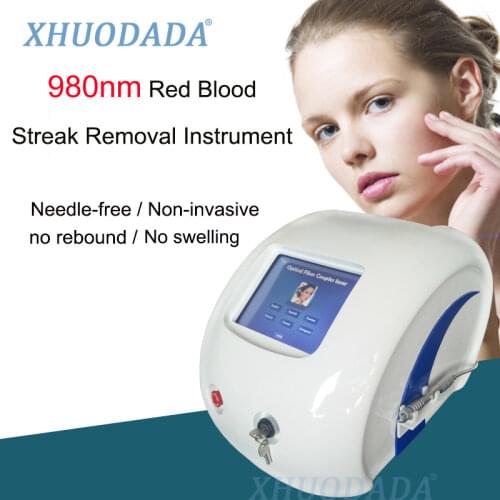Portable 980nm Diode Laser Spider Vein Removal Machine Vascular Spider Blood Vessels Removal Diode Laser 980nm Beauty Machine