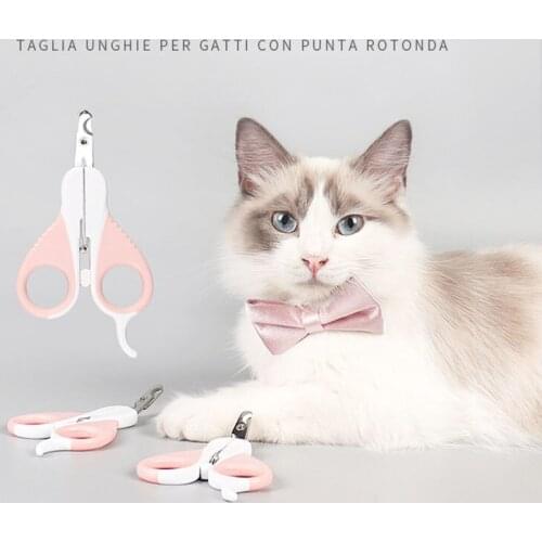 Professional Cat Pet Nail Clipper Cutter Scissors Set