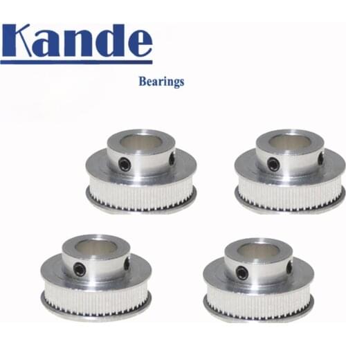 3D Printer Pulley Aluminum Timing Pulley 2GT 48teeth Bore 5/6/6.35/8/10/12mm Pulley for 2GT Belt Width 6mm GT2 48T 1pcs