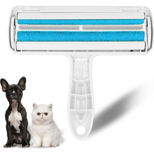 Pet Hair Remover Roller Lint Roller Self Cleaning Dog & Cat Hair Remover Fur Remover No Adhesive or Sticky Tape Needed