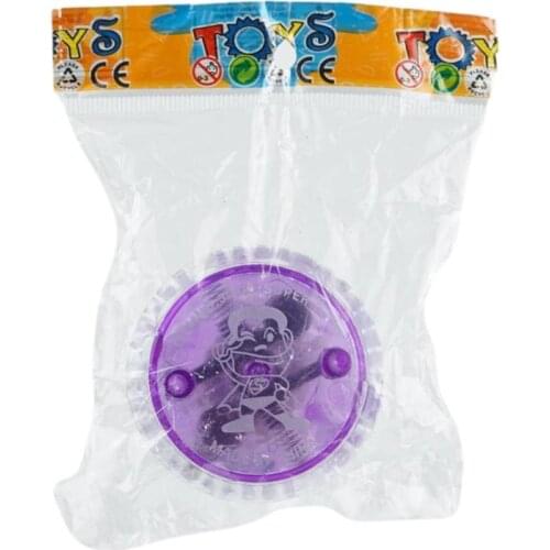 1pc Yo-yo Puzzle Luminous Childrens Toys Wholesale Ball Light Yoyo with Color Wholesale Random X6S0