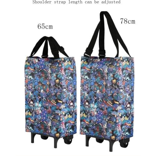 Shopping cart bags shopping trolley Cart Food Organizer Trolley Bag On Wheels Folding Shopping Bags Buy Vegetables Bag