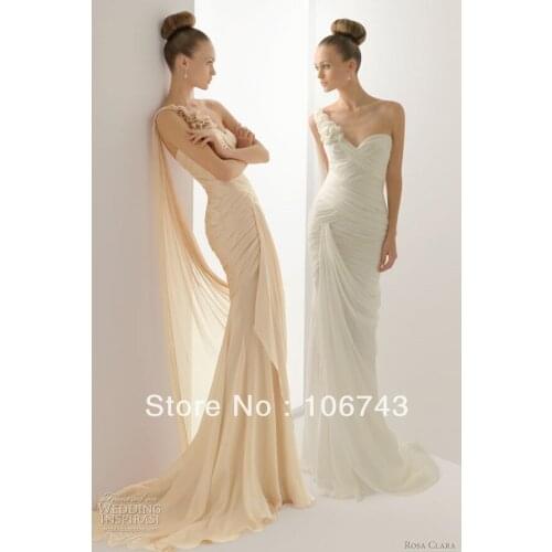 Free shipping 2016 new fashion champagne long sheath design vestidos Formal sexy Elegant party weddings Bridesmaid Dresses
