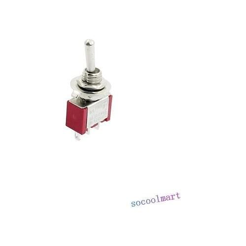 10pcs 2A 250VAC 5A 120V AC ON/ON SPDT Miniature Toggle Switch