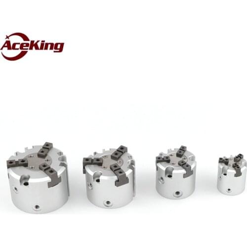 AceKing Two-claw three-claw four-claw pneumatic finger cylinder MHS3-16D2-20D4-25D32D40D50D63D clamping mechanical air claw