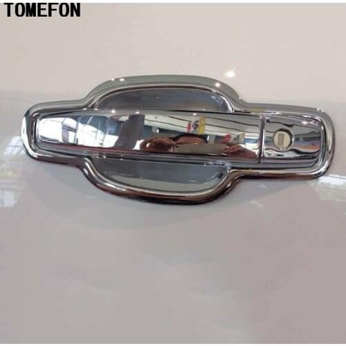 Car Accessories For Chevrolet Trax 2014 2015 ABS Chrome Exterior Side Door Handle Bowl Cover Hand Trim