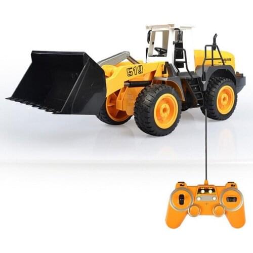 Outside Large RC Toy 1:20 42CM RC Remote Control Forklift Truck Excavator Bulldozer Charging Engineering Vehicle Children Toy