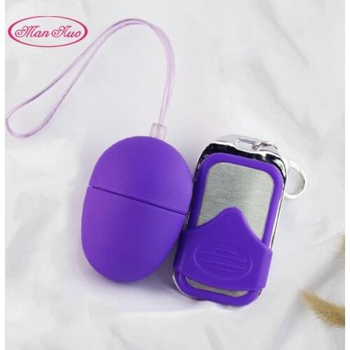 Man Nuo Remote Control Vibrator Kegel Ball Women Vaginal Tight Exercise Ben Wa Ball Vibrating Egg Geisha Ball Sex Toy for Women