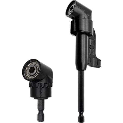 T21D 105 Degree Electric 1/4inch Hex Drill Bit Angle Driver Adjustable Screwdriver Socket Holder