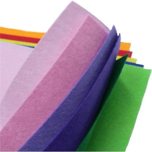 1 Pcs Felt Fabric DIY Craft for Kids Handmade Felt Garland Flowers Toys Gifts Sewing Storage Bags Felt Wool Tree Christmas Felt