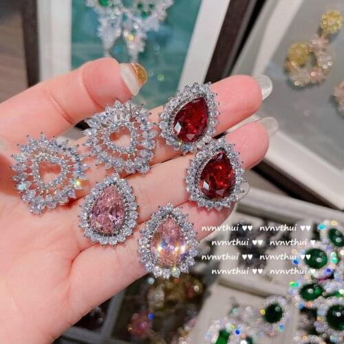 Женские золотые серьги HKMMH China At AliExpress