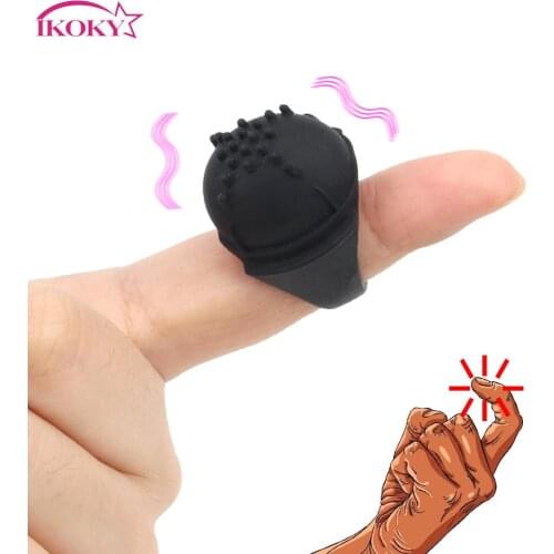Mini Finger Vibrator Clitoris Stimulator Adult Products G Spot Lesbian Sex Toys for Woman