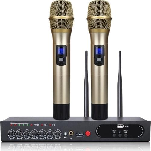 MU-6S Karaoke Microphone Bluetooth Microphone For Computer Studio Microphone Wireless Microphone Lectures Handheld Microphone