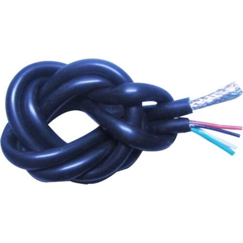 Soft electric cable 2 3 4 5 6 8 14 core shielded signal wire encoder servo drag chain line wear-resistant wire