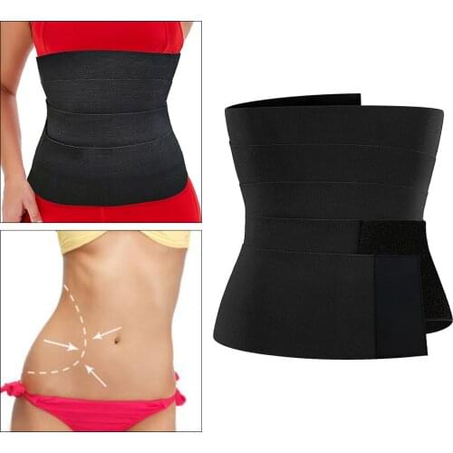 Waist Trainer Belt for Women Waist Trimmer Weight Loss Ab Belt Girdle Belt Cellulite Reduction Belt body Shaper Belt