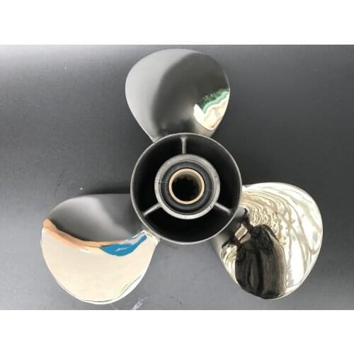 9 1/4x12 for Honda 9.9hp-15hp propellers 8 tooth fit honda outboard boat motors stainless steel propellers