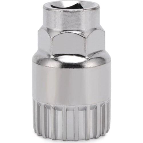 Bike Disassembly Center Axle Sleeve Bicycle Bottom Bracket MTB Bike Crank Extractor Remover Bottom 20 Teeth Wrench Removal Kit