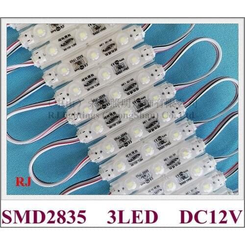 LED module for sign channel letter super LED light module DC12V 1.2W 140lm SMD 2835 63mm*13mm aluminum PCB sixth generation