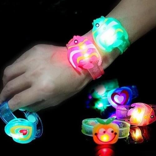 3/5pcs Luminous Watch Stars Shine In The Dark Childrens Toys Flash LED Cartoon Lights Glow In The Dark Toys For Kids Toys